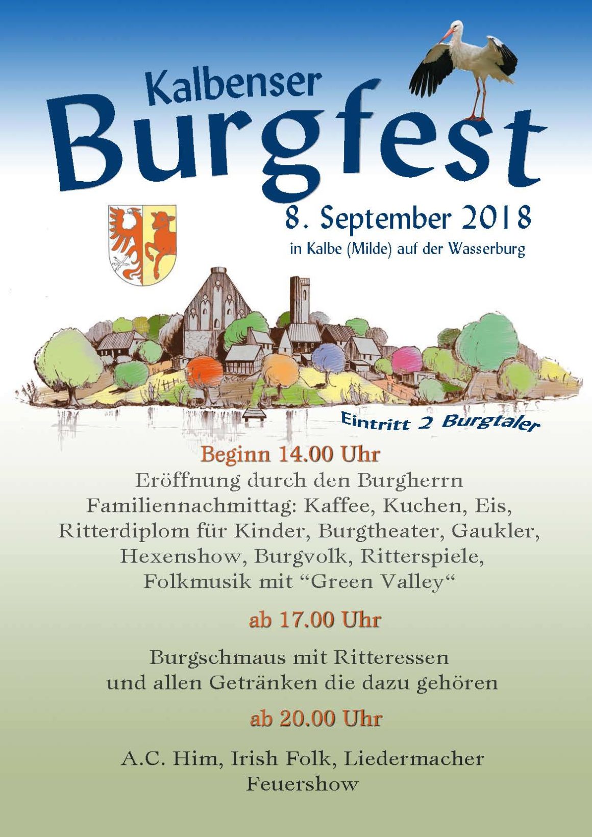 Burgfest in Kalbe (Milde)